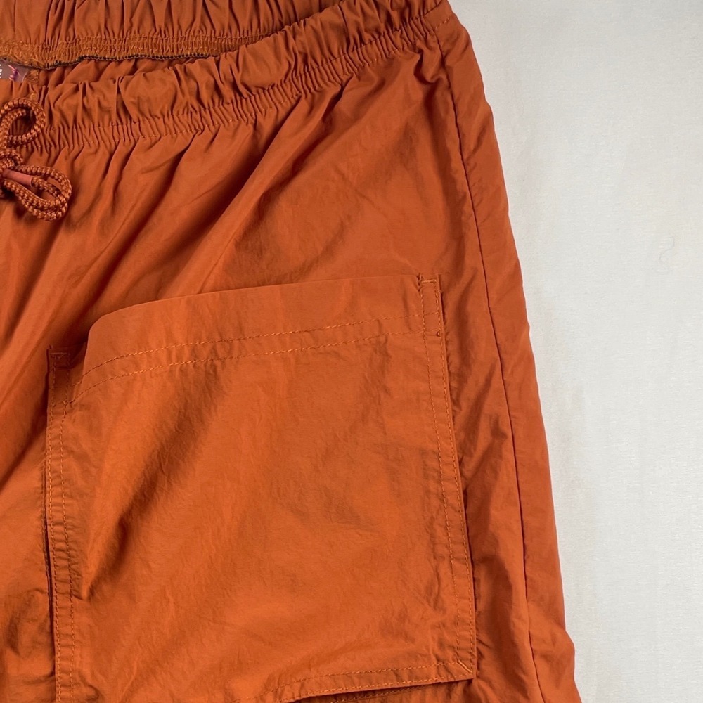 FP Movement Free People Way Home Jogger Pants Orange Side Zip XS 2246 - Picture 8 of 16